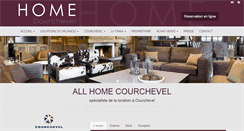 Desktop Screenshot of home-courchevel.com